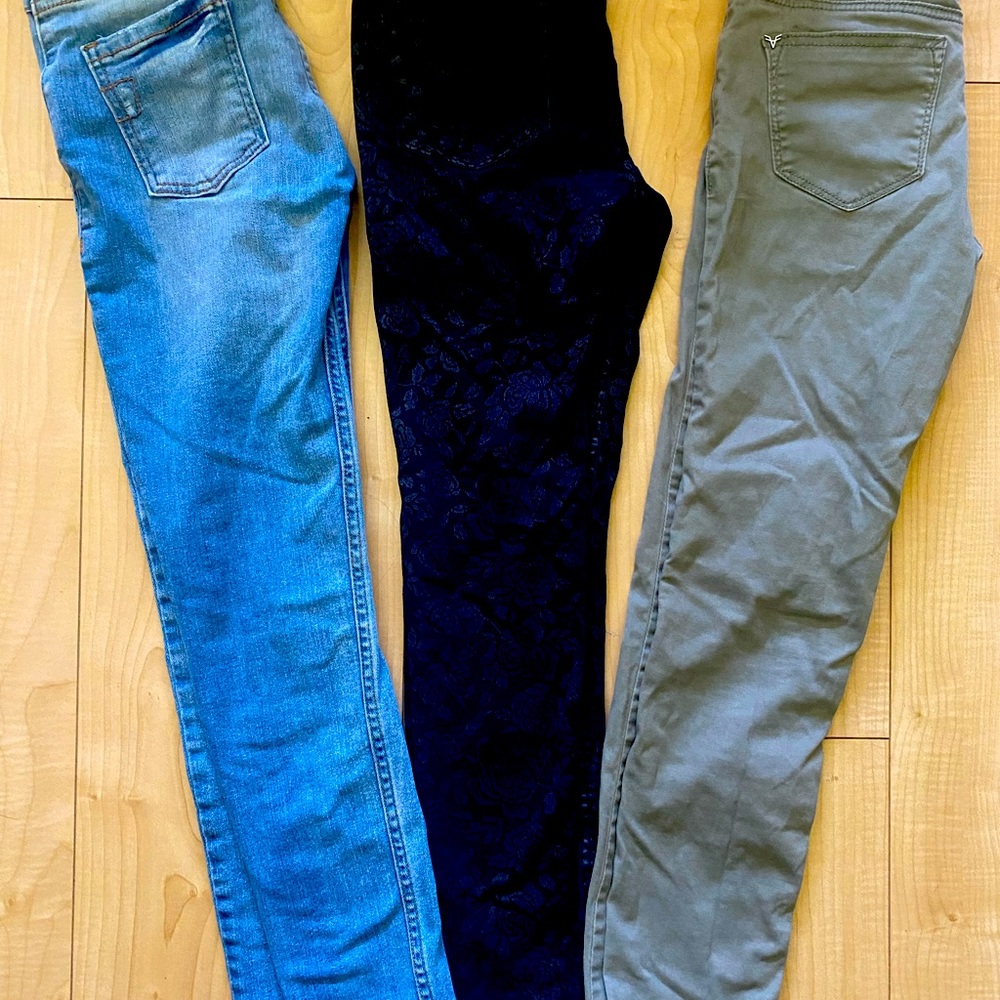 3 pants in excellent condition